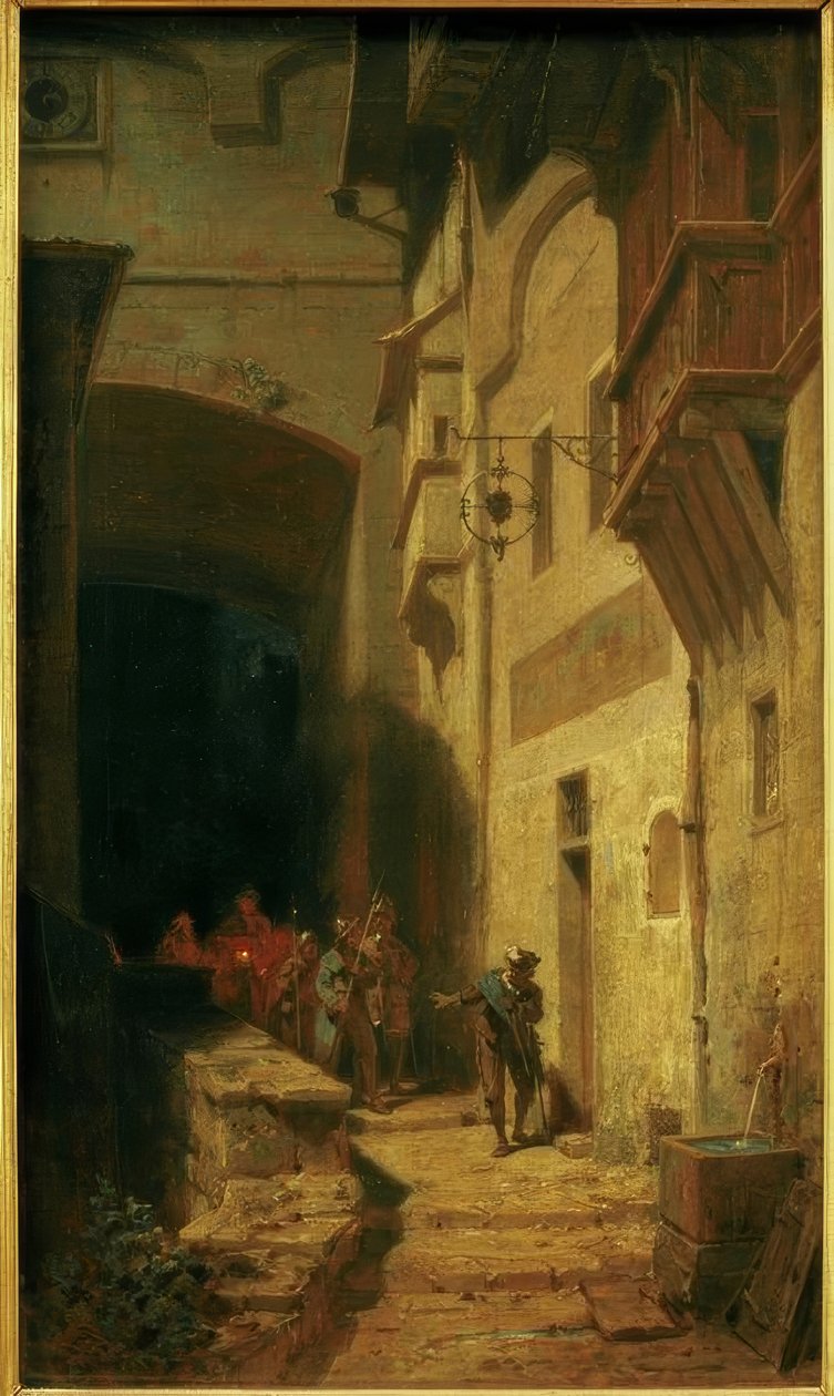 La guardia de Carl Spitzweg