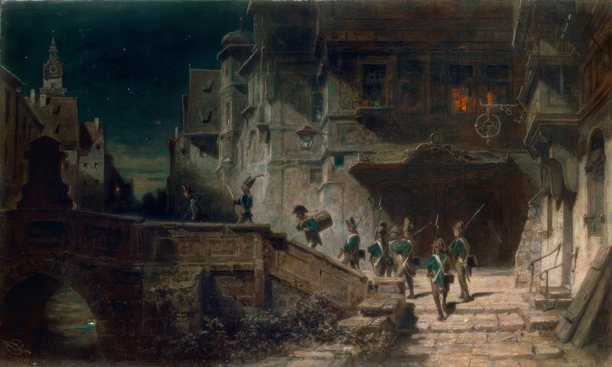 La guardia de Carl Spitzweg