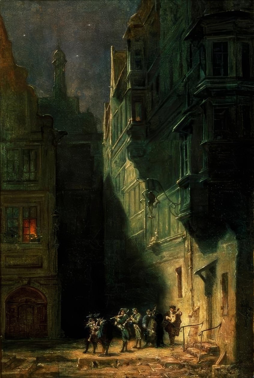La serenata de Carl Spitzweg