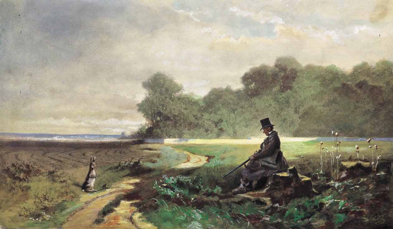 El cazador dominical de Carl Spitzweg