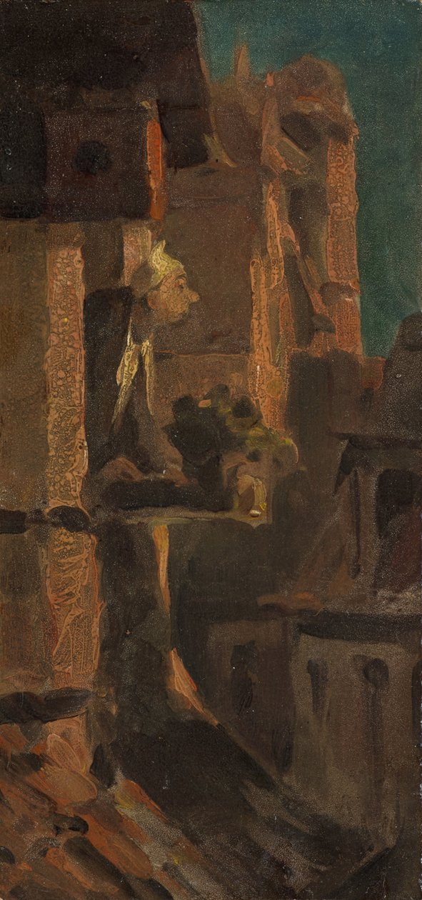 ¿Dónde está el fuego? de Carl Spitzweg
