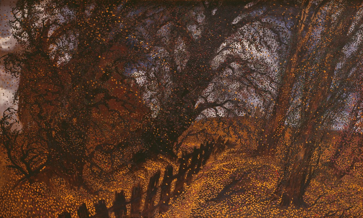 Vendaval de otoño de Carl Strathmann