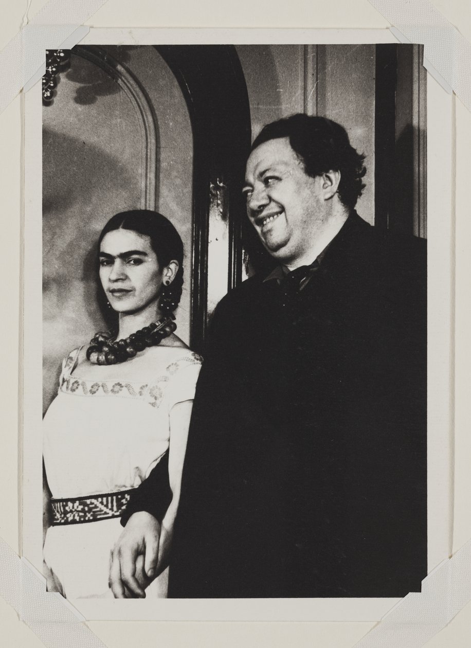 Frida Kahlo y Diego Rivera de Carl Van Vechten
