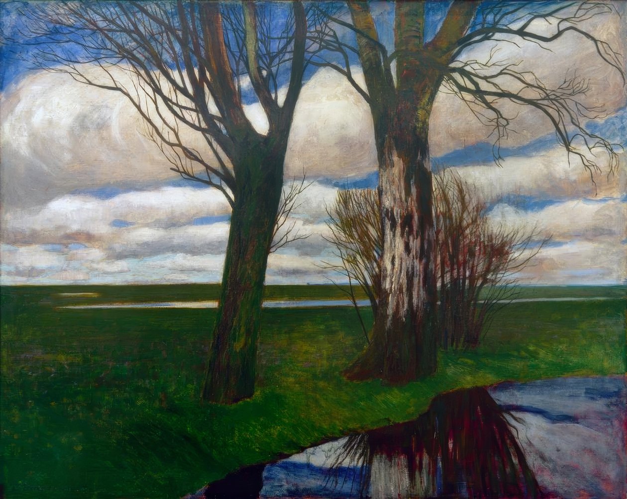 Paisaje de páramo de Carl Vinnen