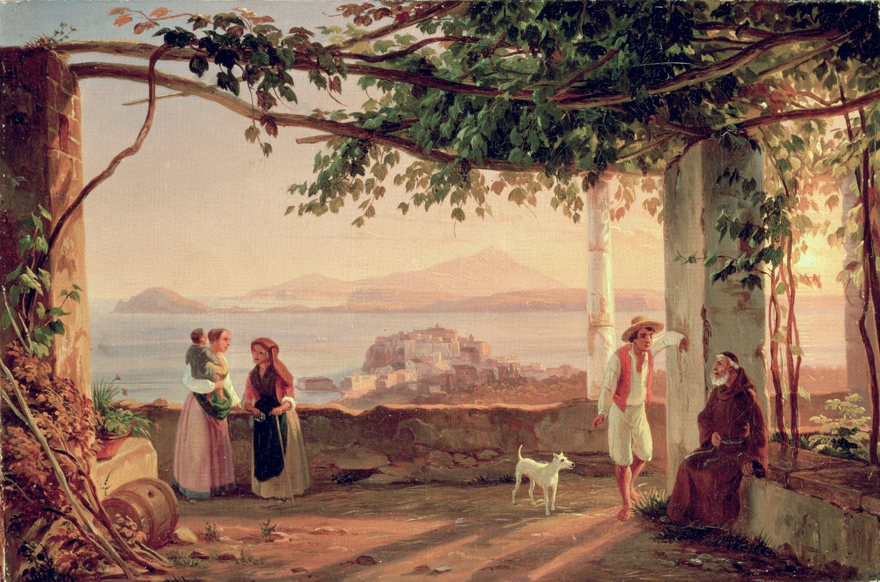 Pozzuoli, c.1831 de Carl Wilhelm Goetzloff