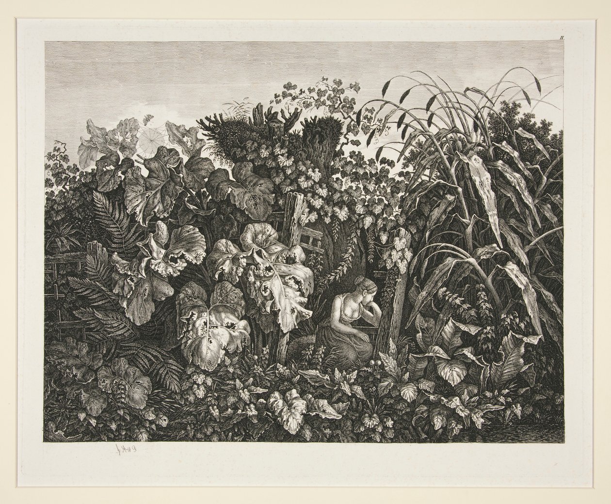 Paisaje de Carl Wilhelm Kolbe the elder