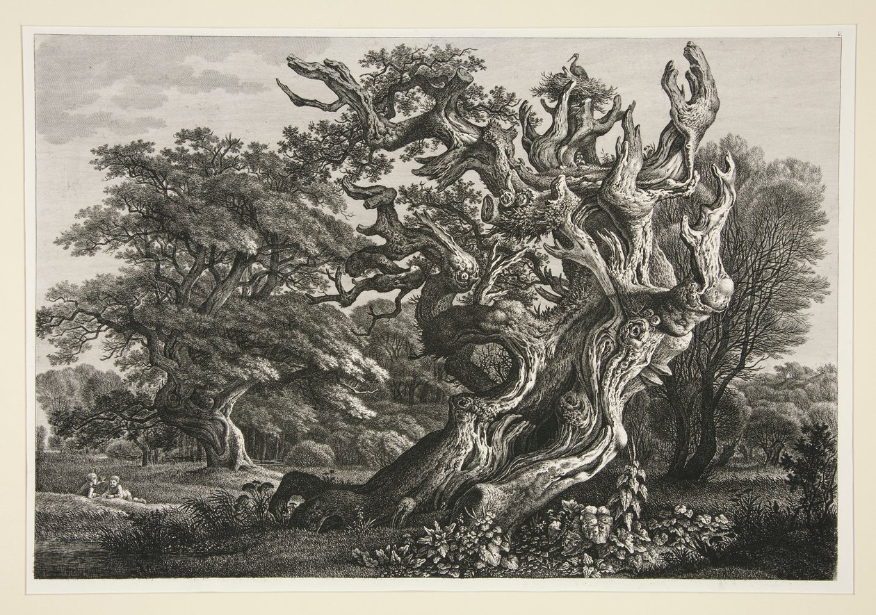 Paisaje de Carl Wilhelm Kolbe the elder