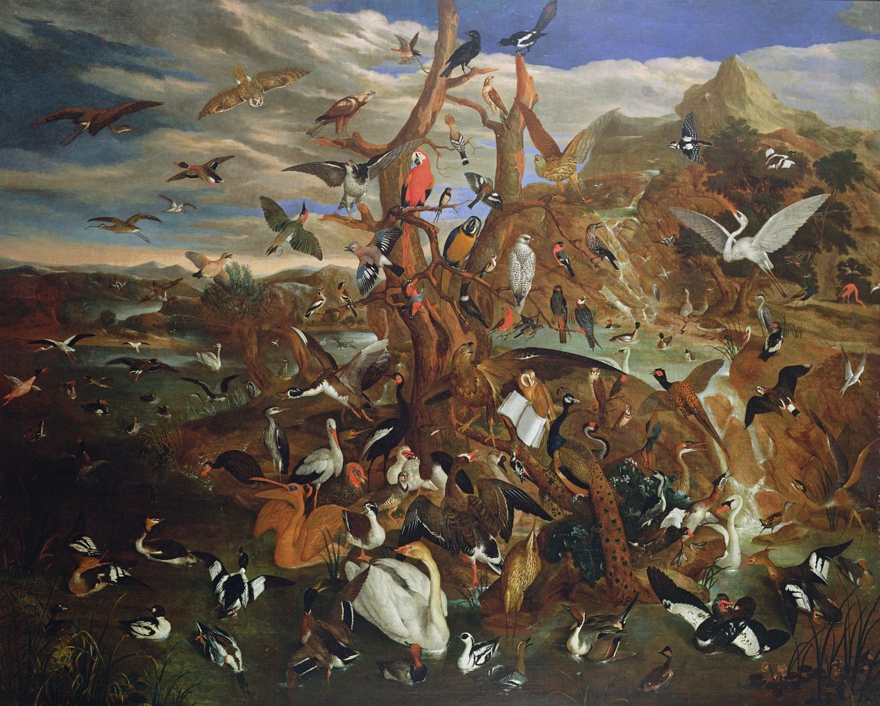 El Parlamento de las Aves de Carl Wilhelm de Hamilton