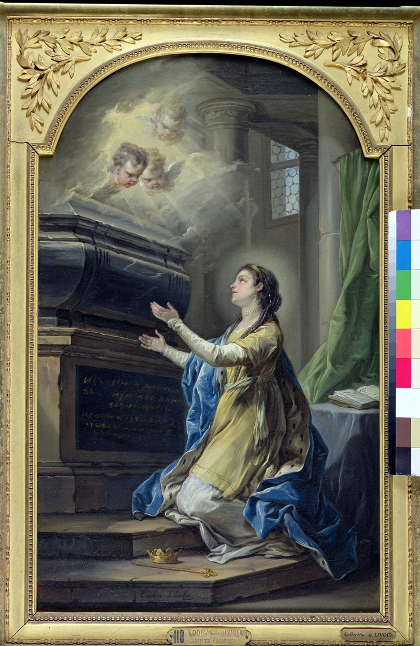 Santa Clotilde (474-545) de Carle van Loo