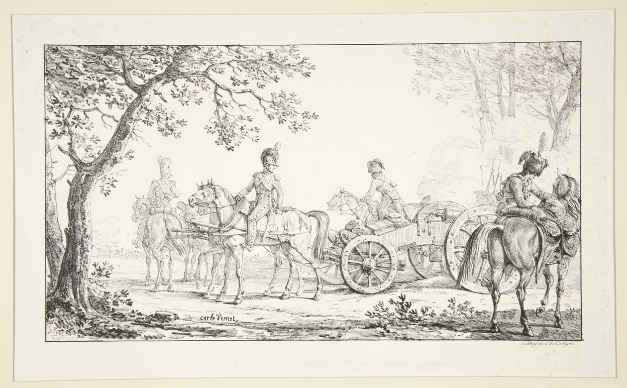 Marcha de artillería de Carle Vernet