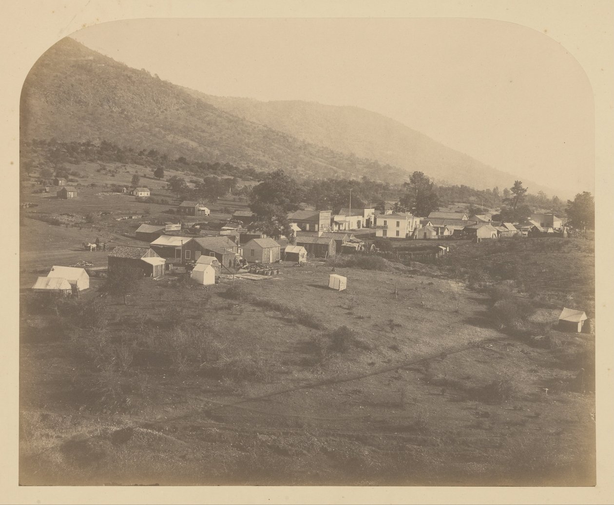 (Valle del Oso) de Carleton E. Watkins