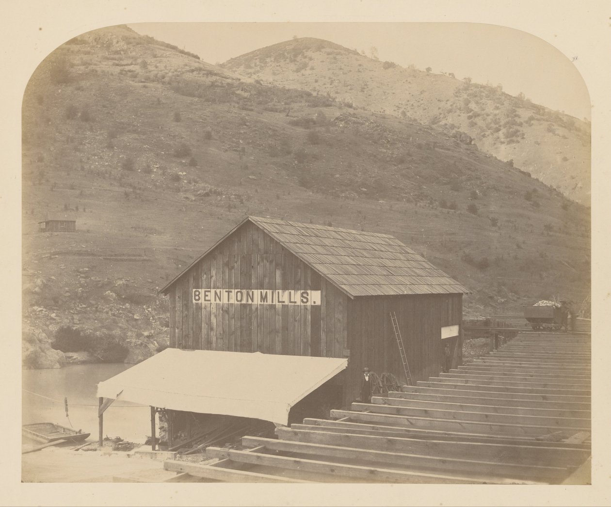 (Molinos Benton) de Carleton E. Watkins