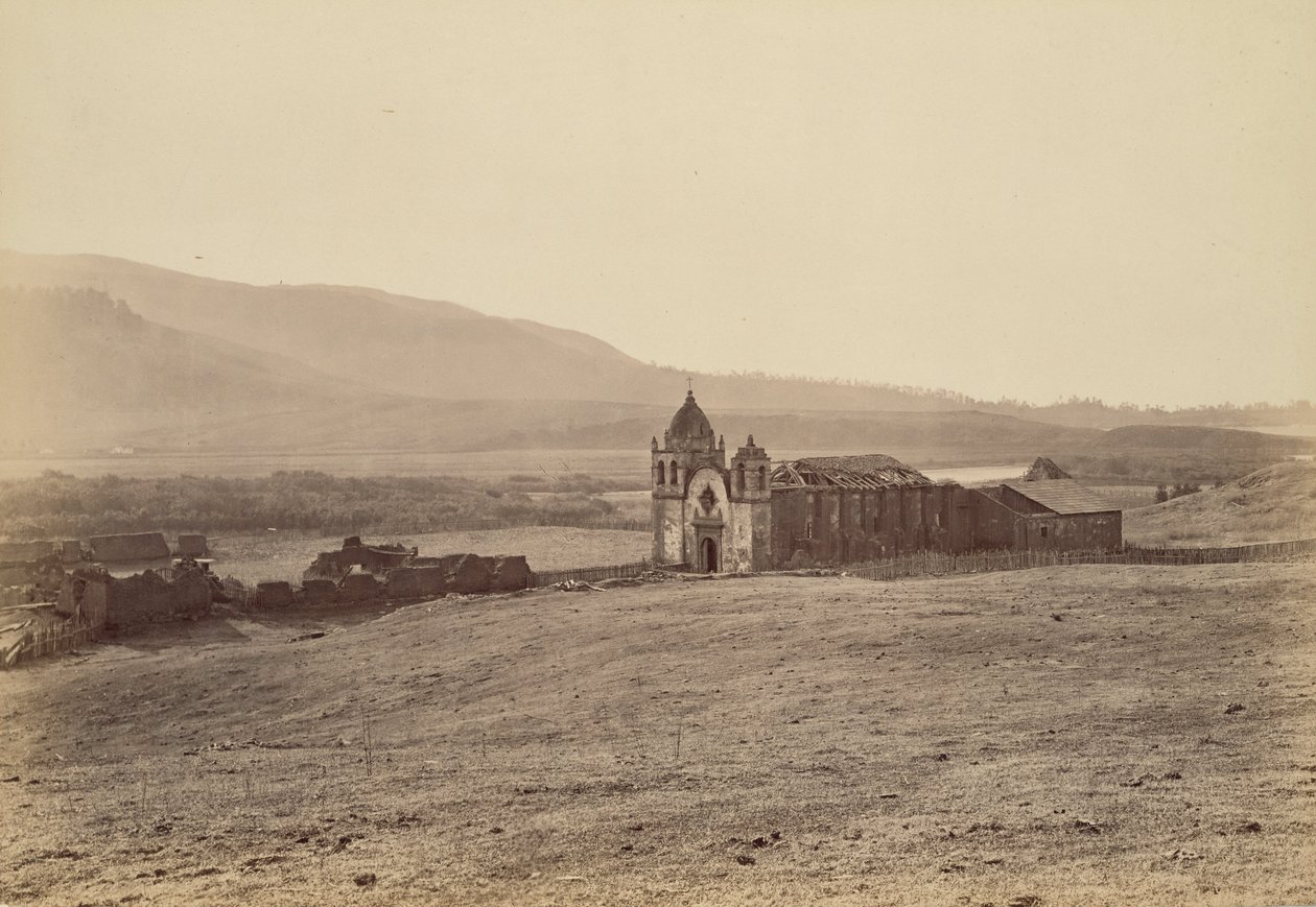 (Misión, San Carlos del Carmelo) de Carleton E. Watkins
