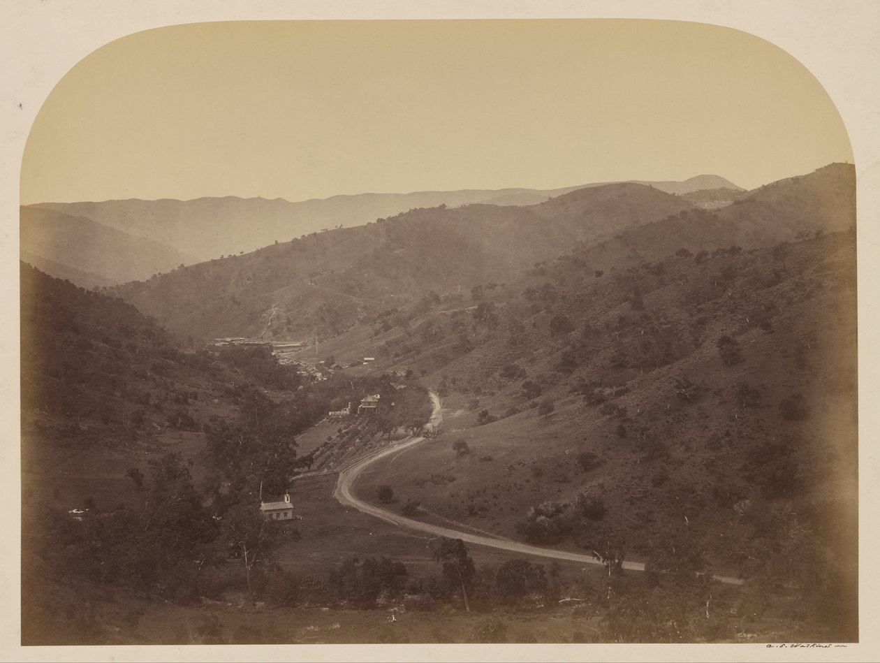 (Nuevo Almaden) de Carleton E. Watkins