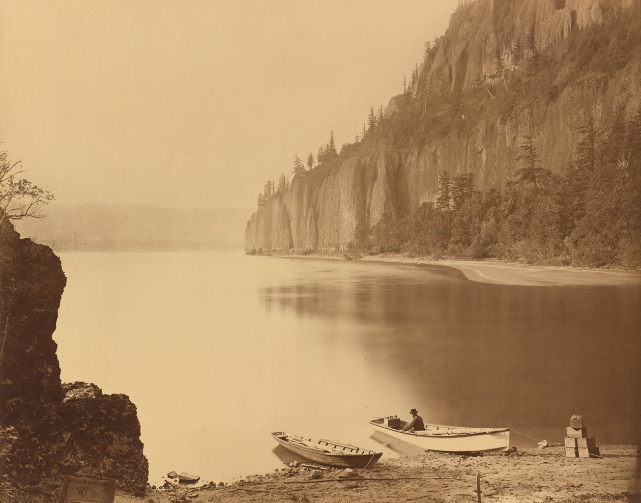 Cabo de Hornos, río Columbia de Carleton E. Watkins