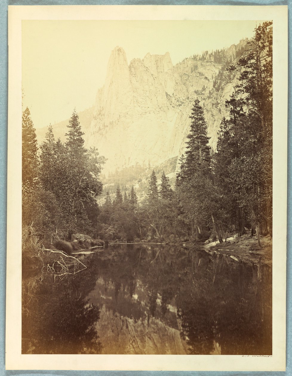 Centinela, 3270 pies, Yosemite de Carleton E. Watkins
