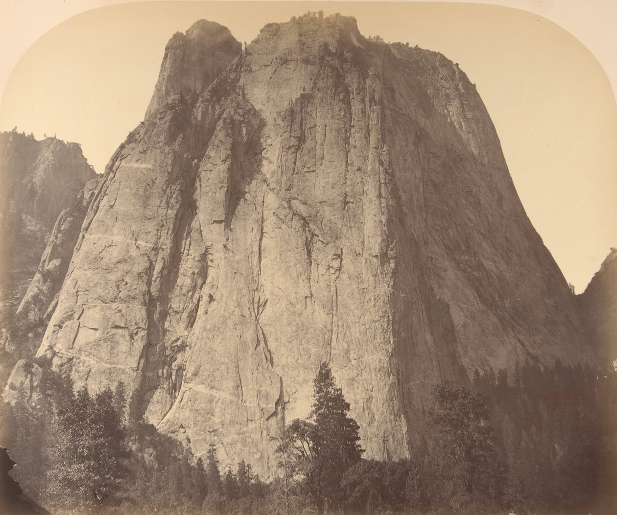 Roca de la Catedral de Carleton Emmons Watkins