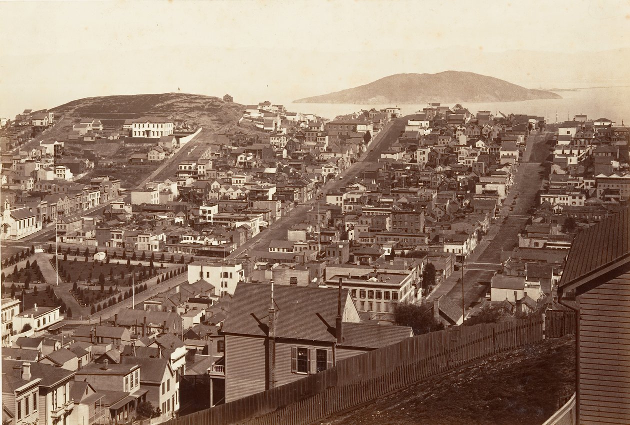 San Francisco, 1864, impreso ca. 1876 de Carleton Emmons Watkins