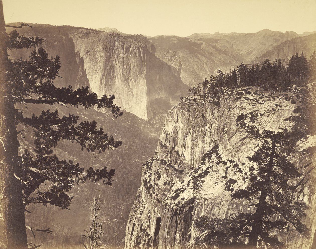 [Primera vista del valle] de Carleton Watkins