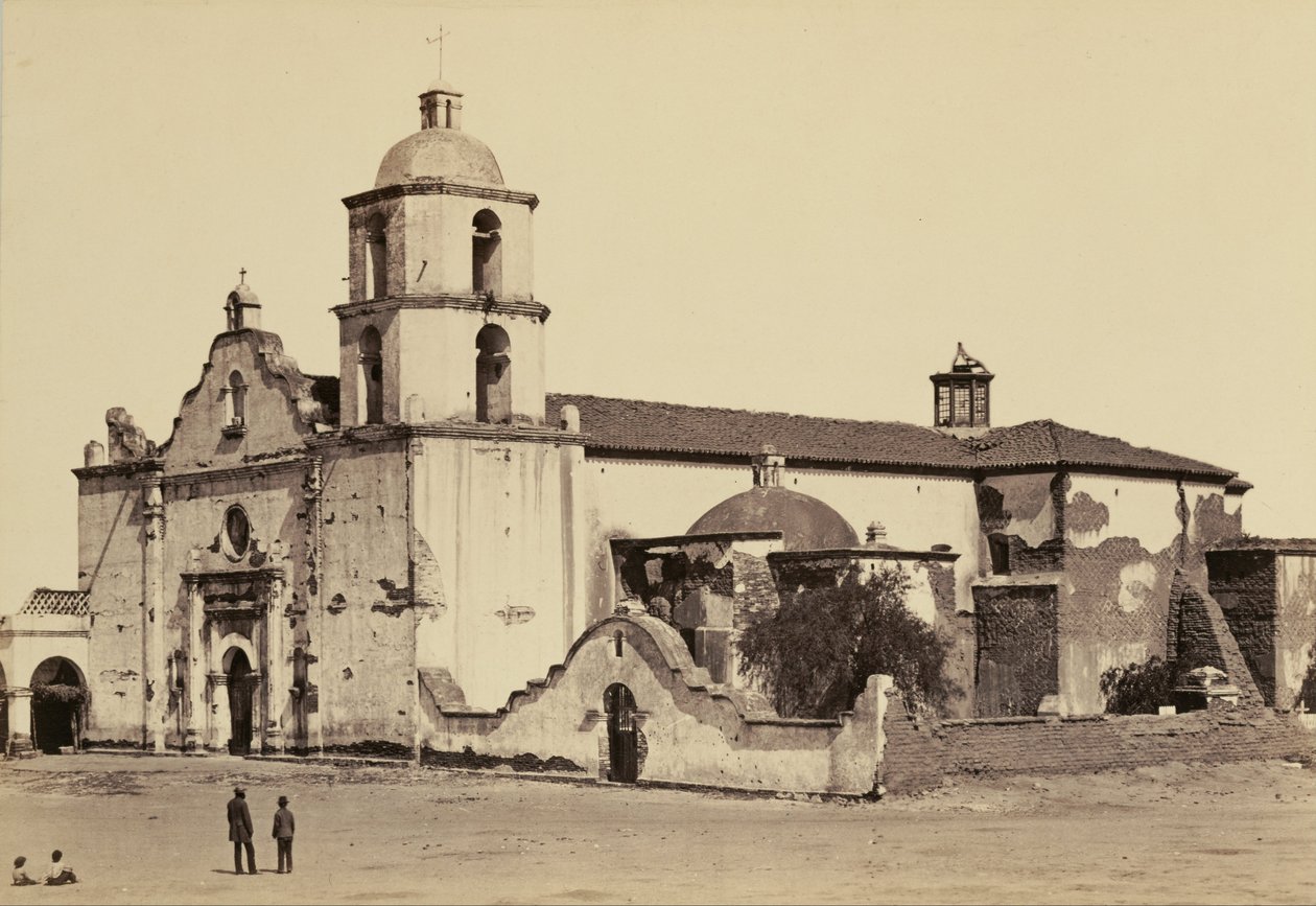 Misión, San Luis Rey de Francia de Carleton Watkins