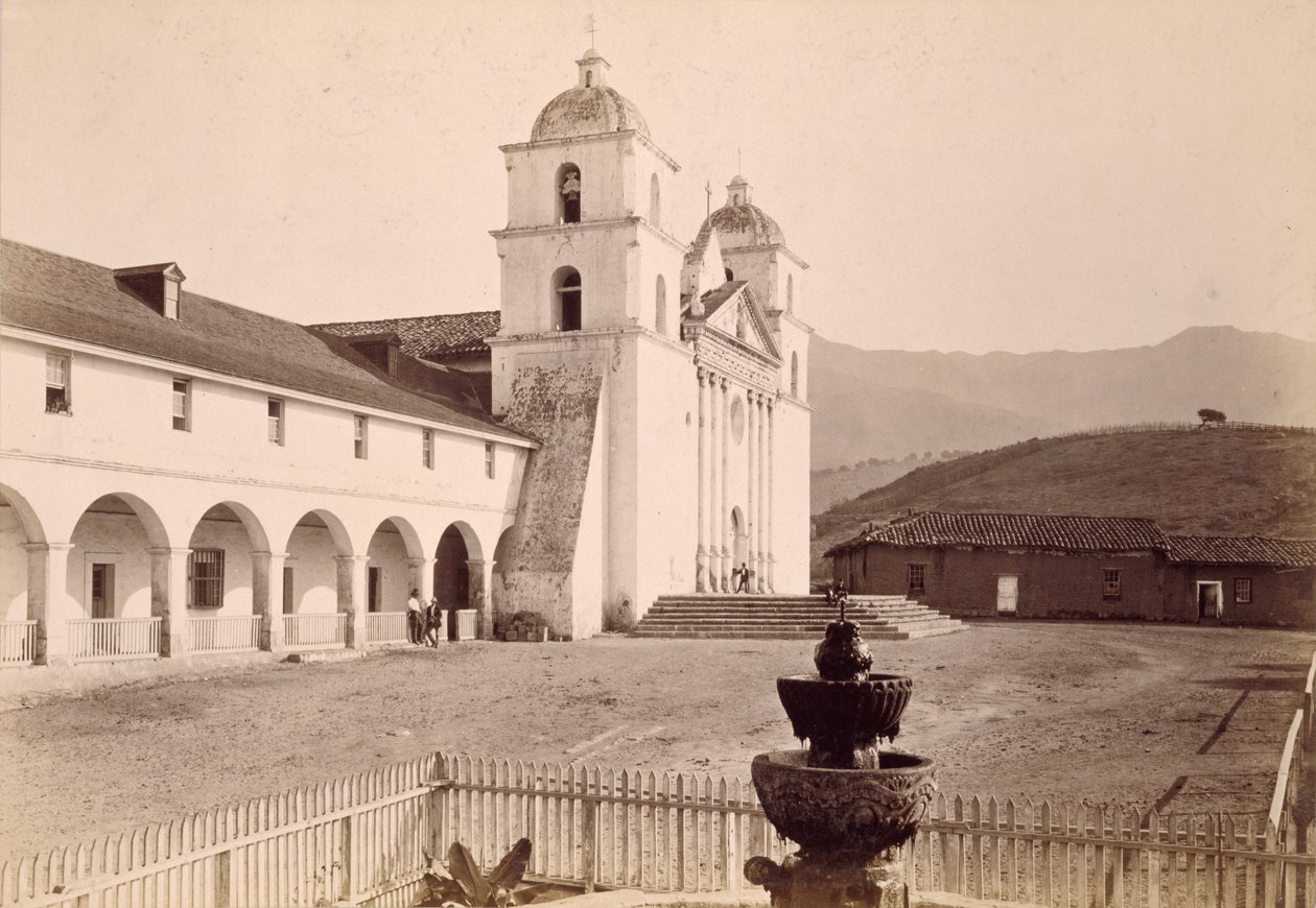 [Misión, Santa Bárbara] de Carleton Watkins