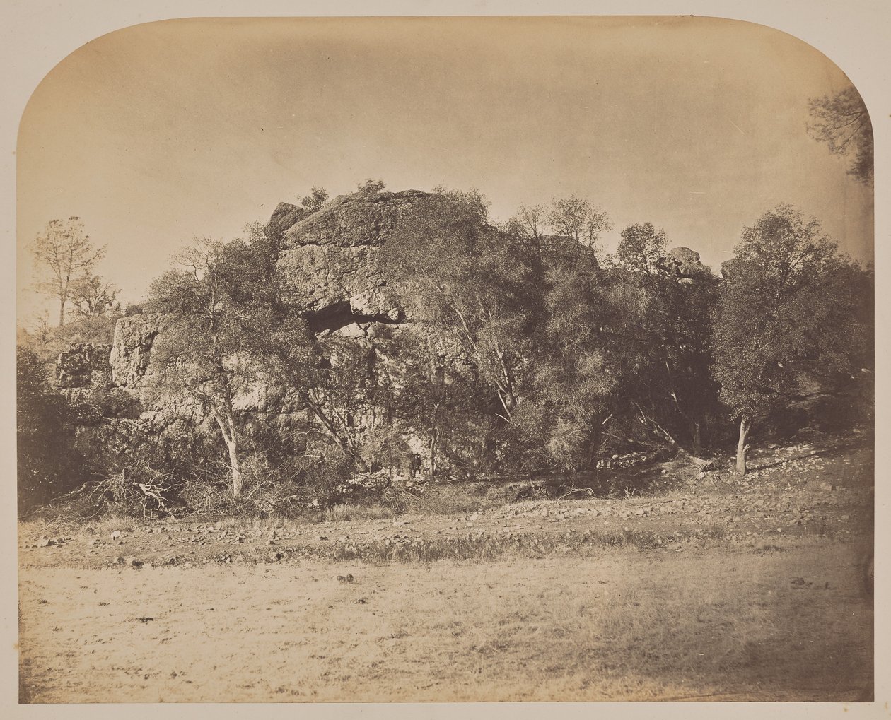 [Tower Rock - West] de Carleton Watkins