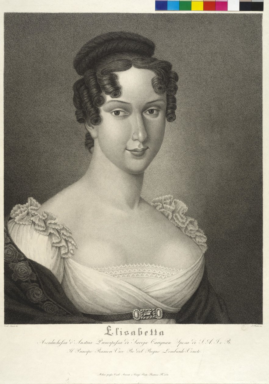 Princesa de Saboya Carignan Elisabeth de Carlo Arienti