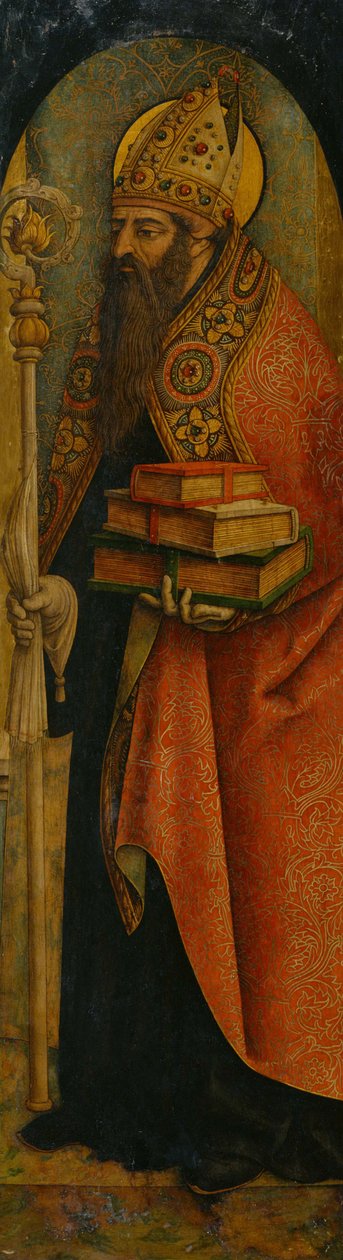 San Agustín de Carlo Crivelli