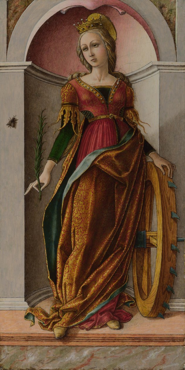 Santa Catalina de Alejandría, c. 1492 de Carlo Crivelli