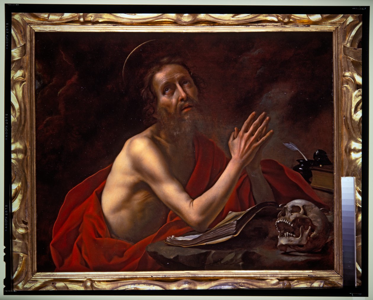 San Jerónimo en oración (cobre) de Carlo Dolci