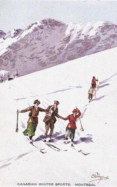 Deportes de Invierno Canadienses, Montreal de Carlo Pellegrini