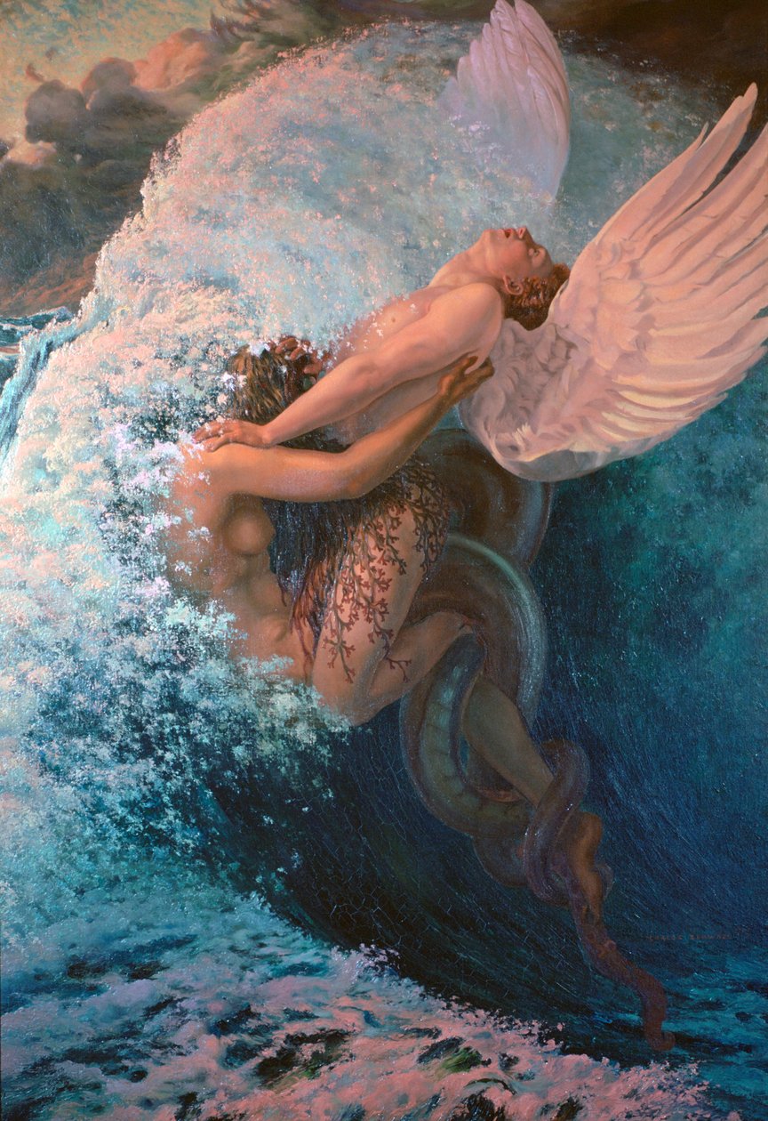 Bazo e Ideal, 1907 de Carlos Schwabe