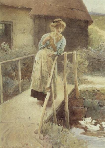 Observando a los patos de Carlton Alfred Smith