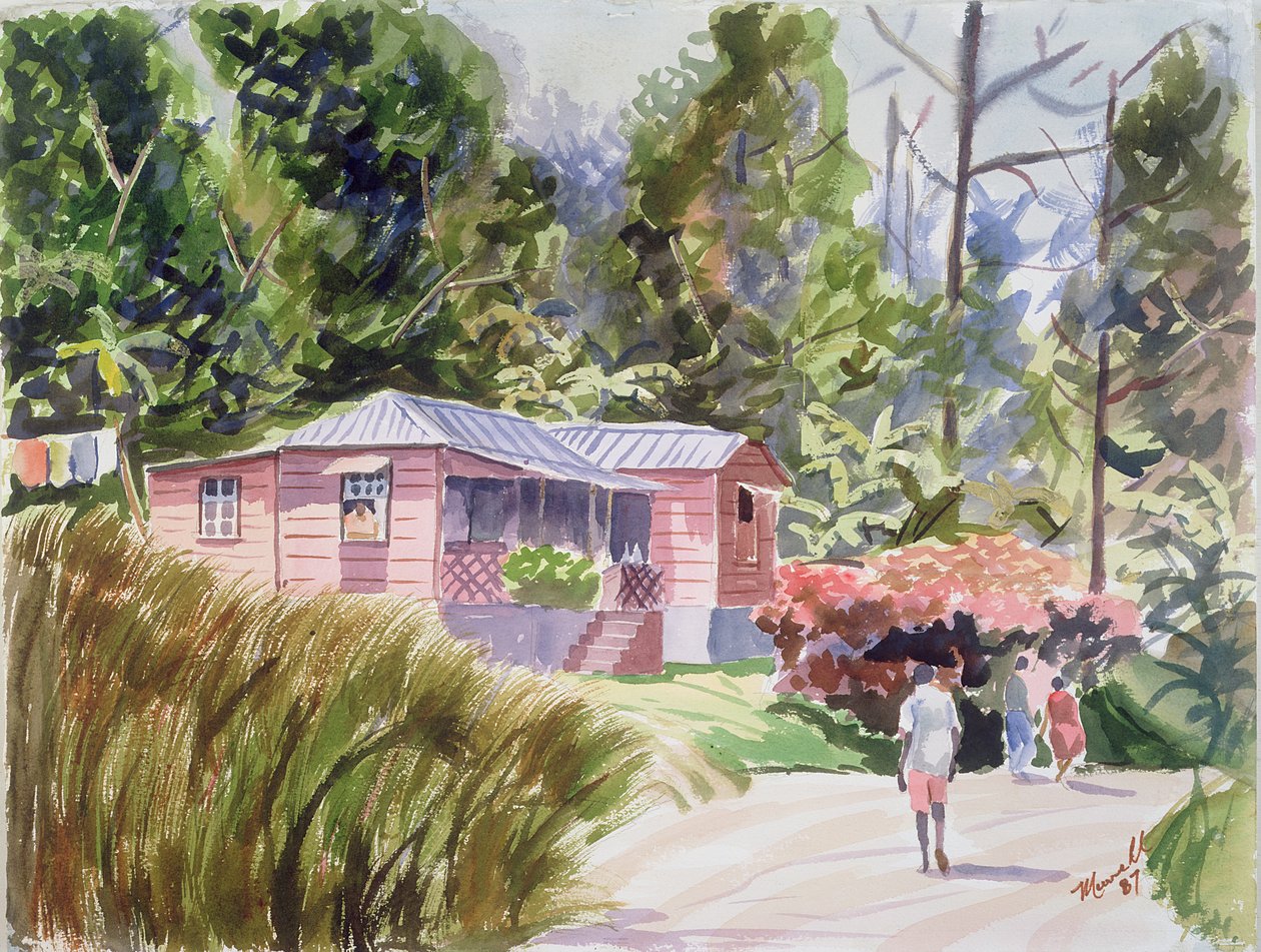 Un hogar tropical, 1987 de Carlton Murrell