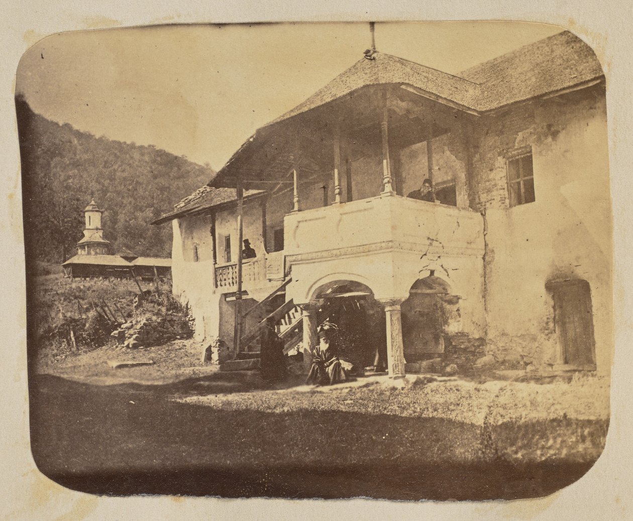 [El Santo Monasterio de Cozia] de Carol Szathmari