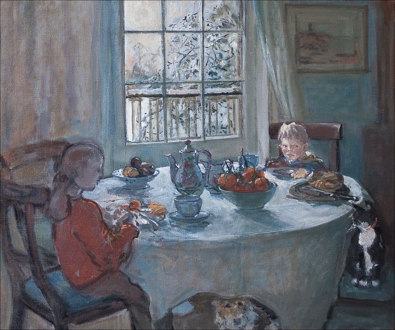 La mesa del desayuno, 2001 de Caroline Hervey Bathurst