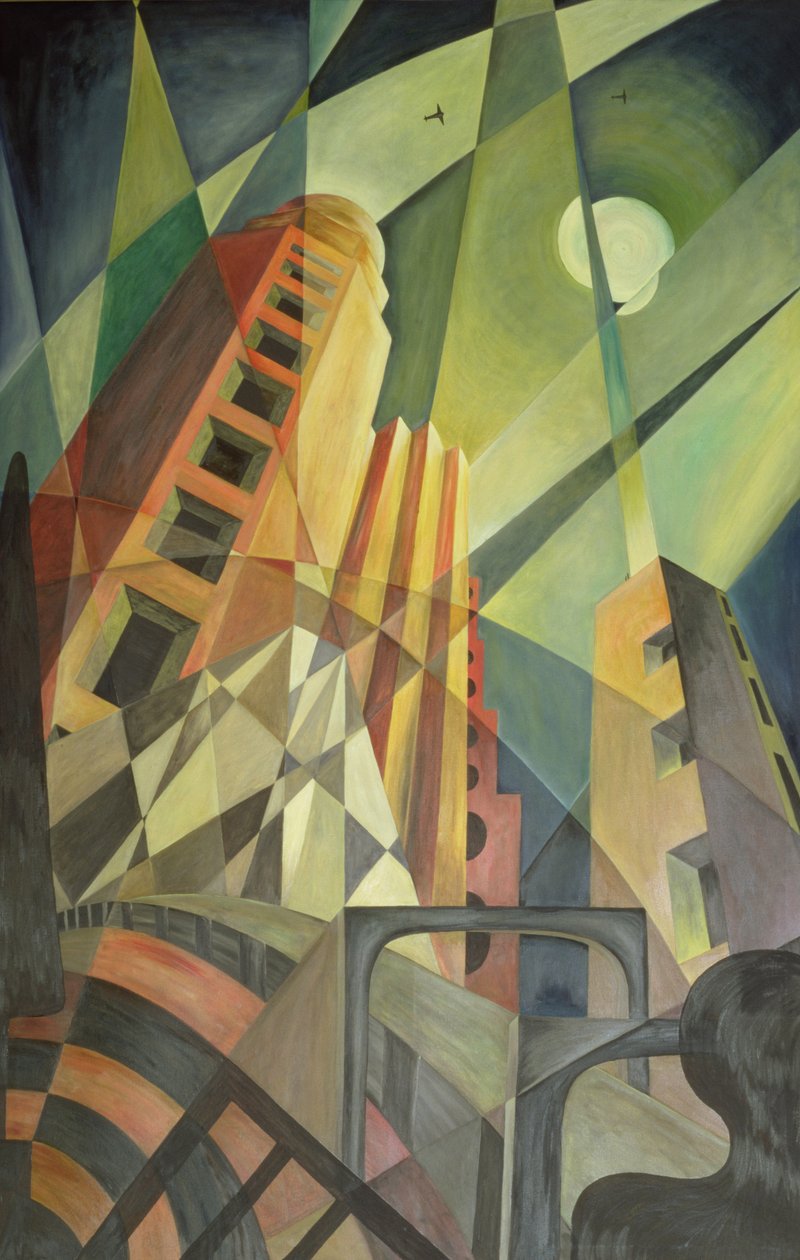 Ciudad en fragmentos de luz de Carolyn Hubbard Ford