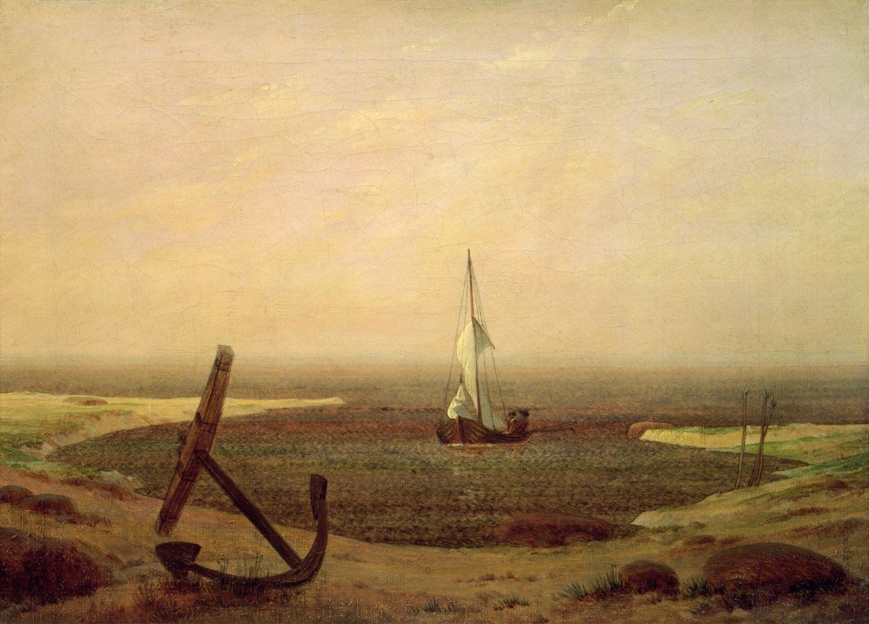 Atardecer de Caspar David Friedrich