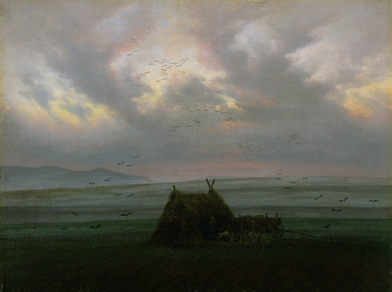 Ola de niebla, c. 1818-20 de Caspar David Friedrich
