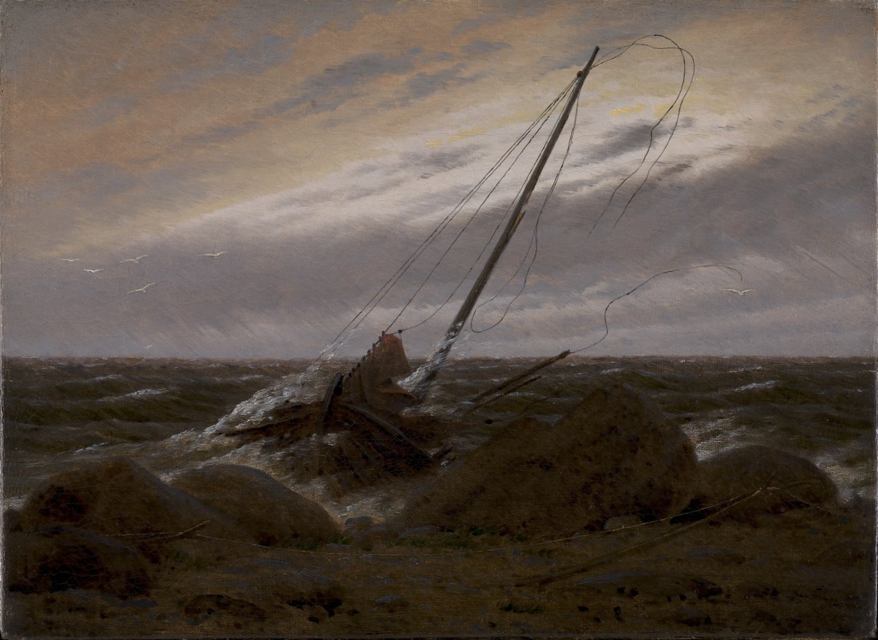 Después de la tormenta de Caspar David Friedrich