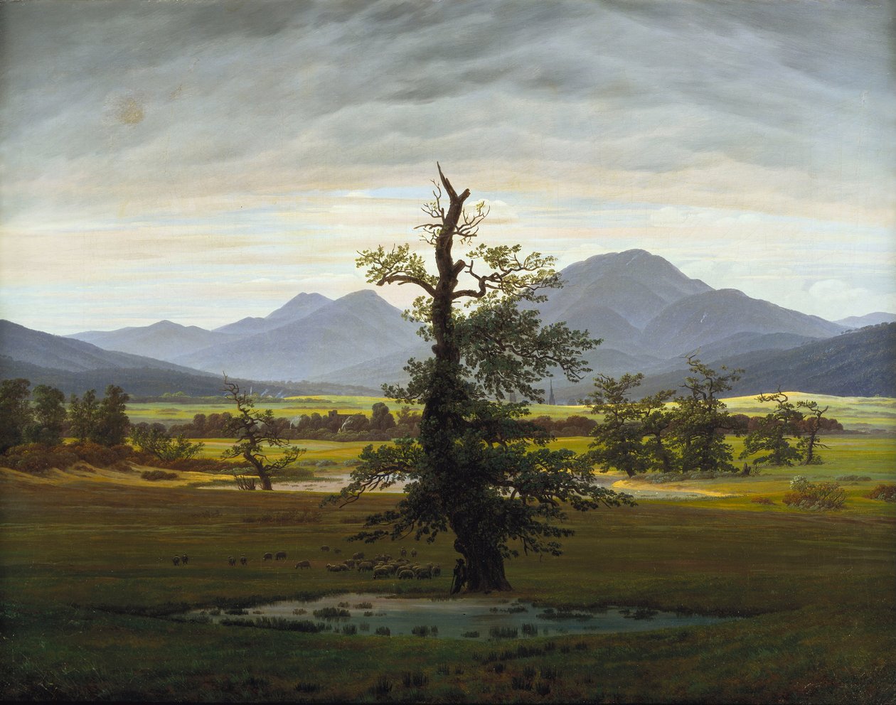 El árbol solitario de Caspar David Friedrich