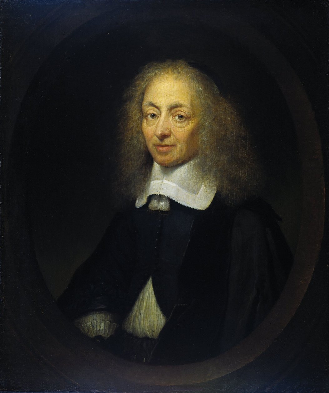 Retrato de Constantijn Huygens (1596-1687) de Caspar Netscher