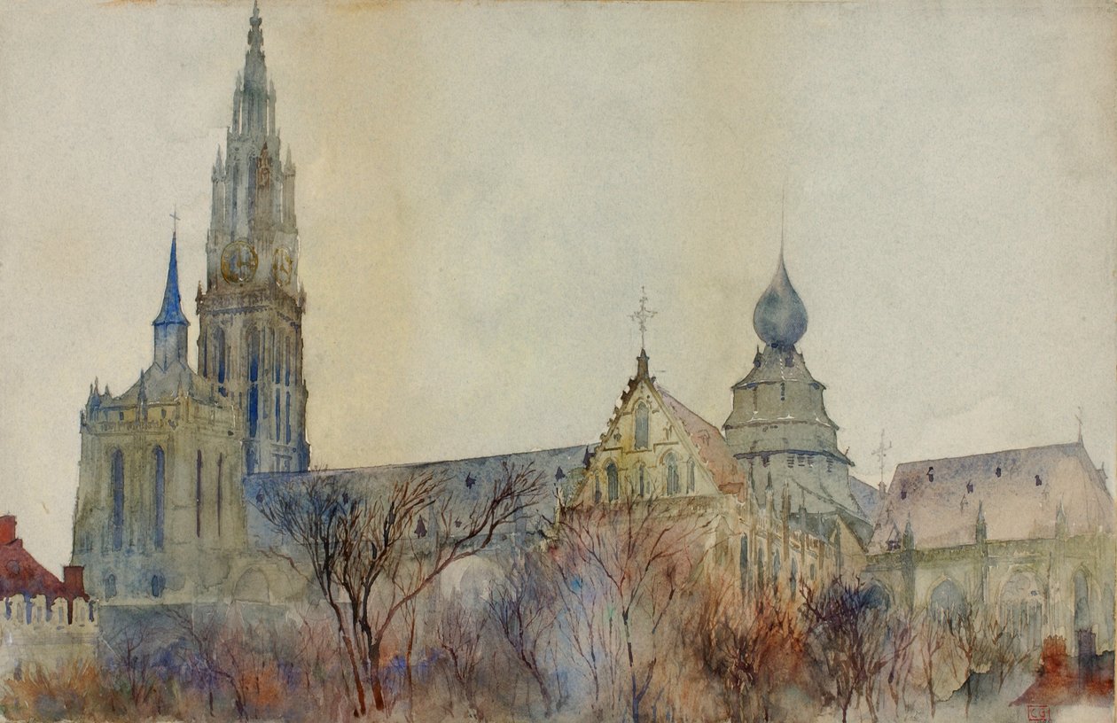 Catedral de Amberes, 1899 de Cass Gilbert