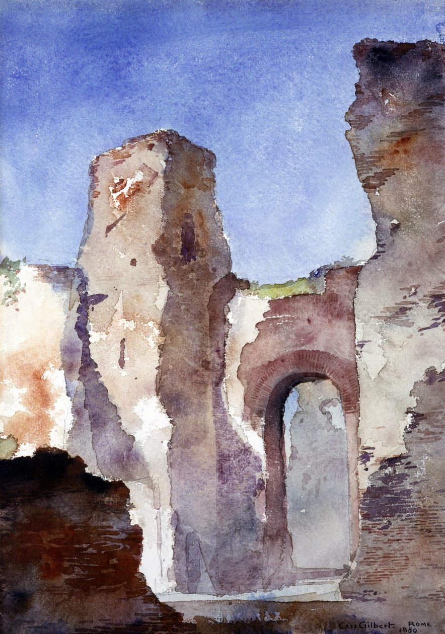 Termas de Caracalla, Roma de Cass Gilbert