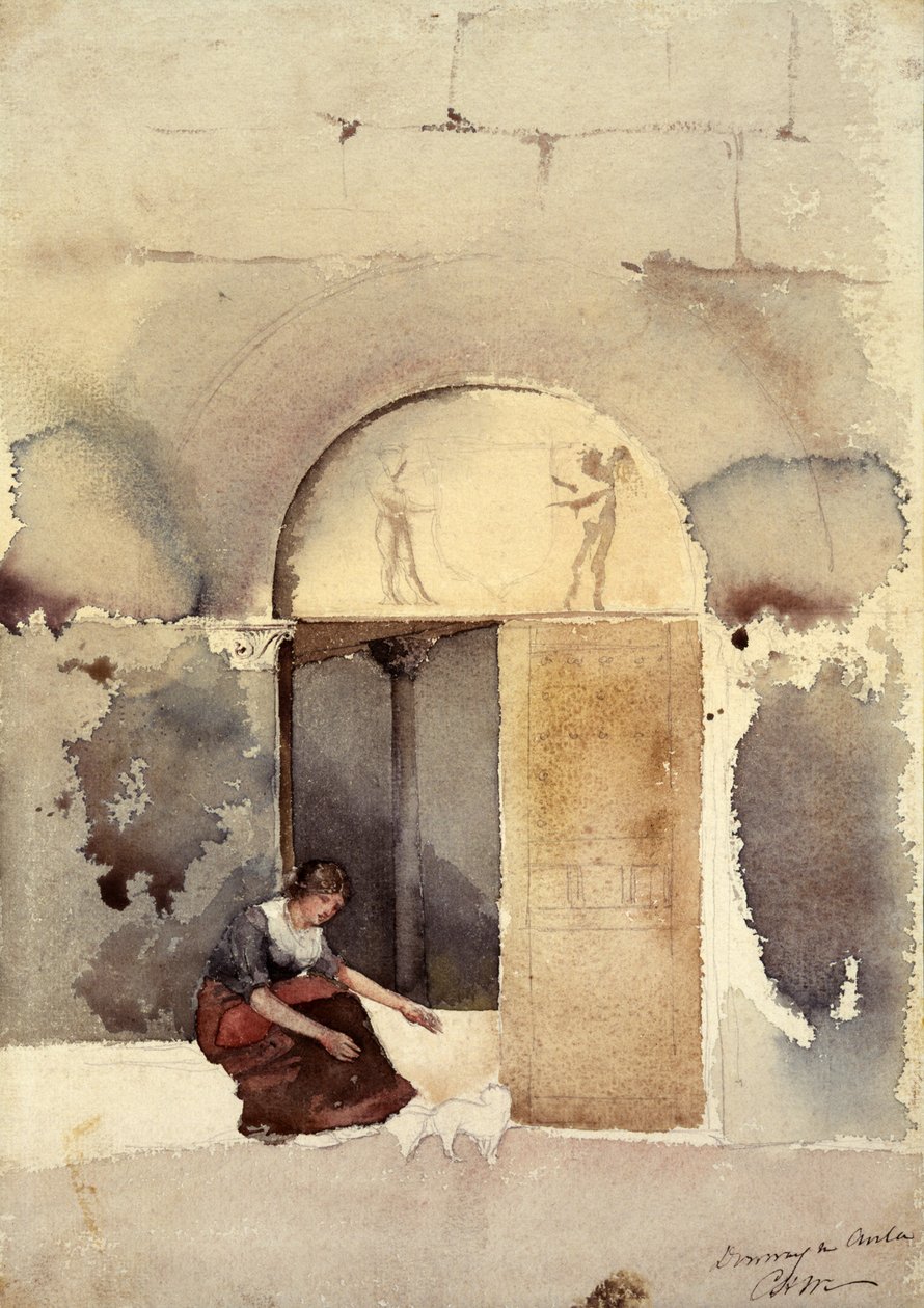 Entrada en Anla, n.d. de Cass Gilbert