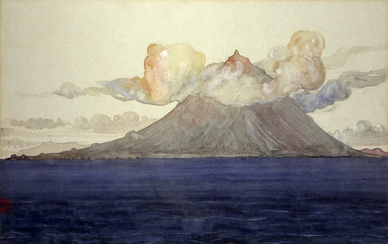 Monte Pico, Islas Azores, 1905 de Cass Gilbert