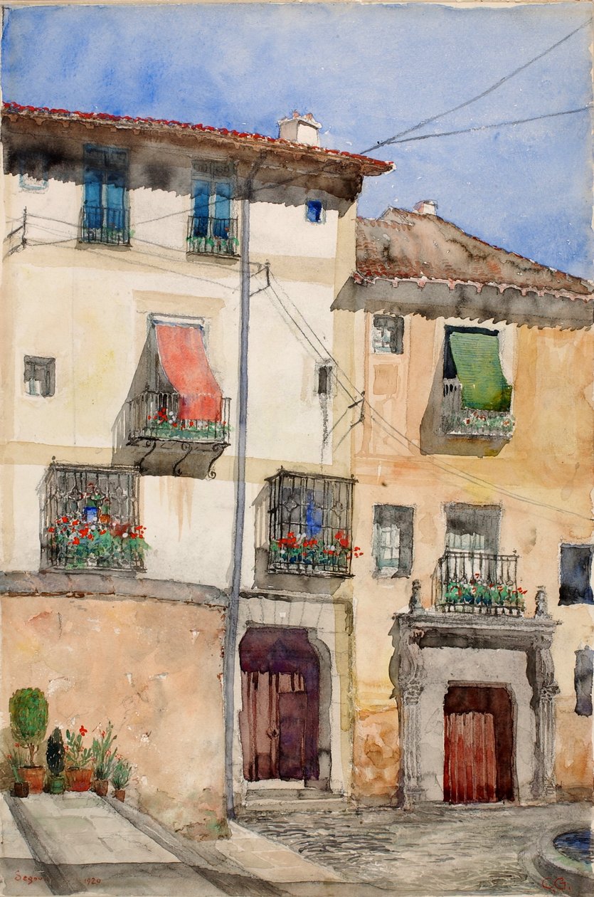 Casa antigua en Segovia, España de Cass Gilbert