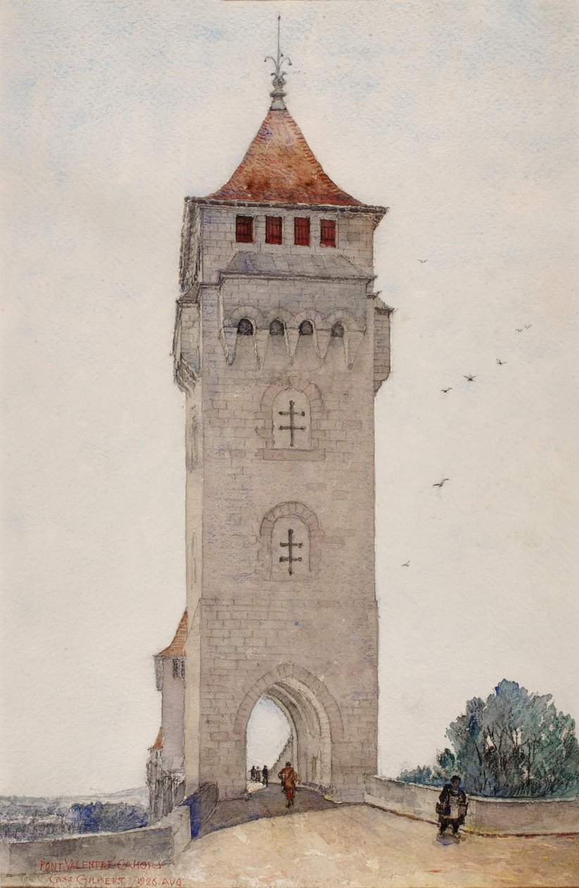 Puente Valentre, Cahors de Cass Gilbert