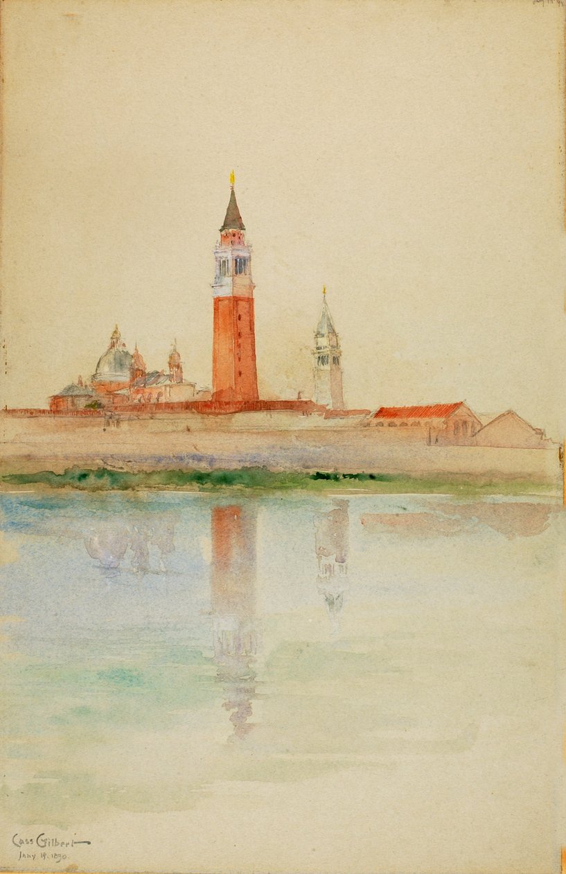 San Giorgio Maggiore, Venecia de Cass Gilbert