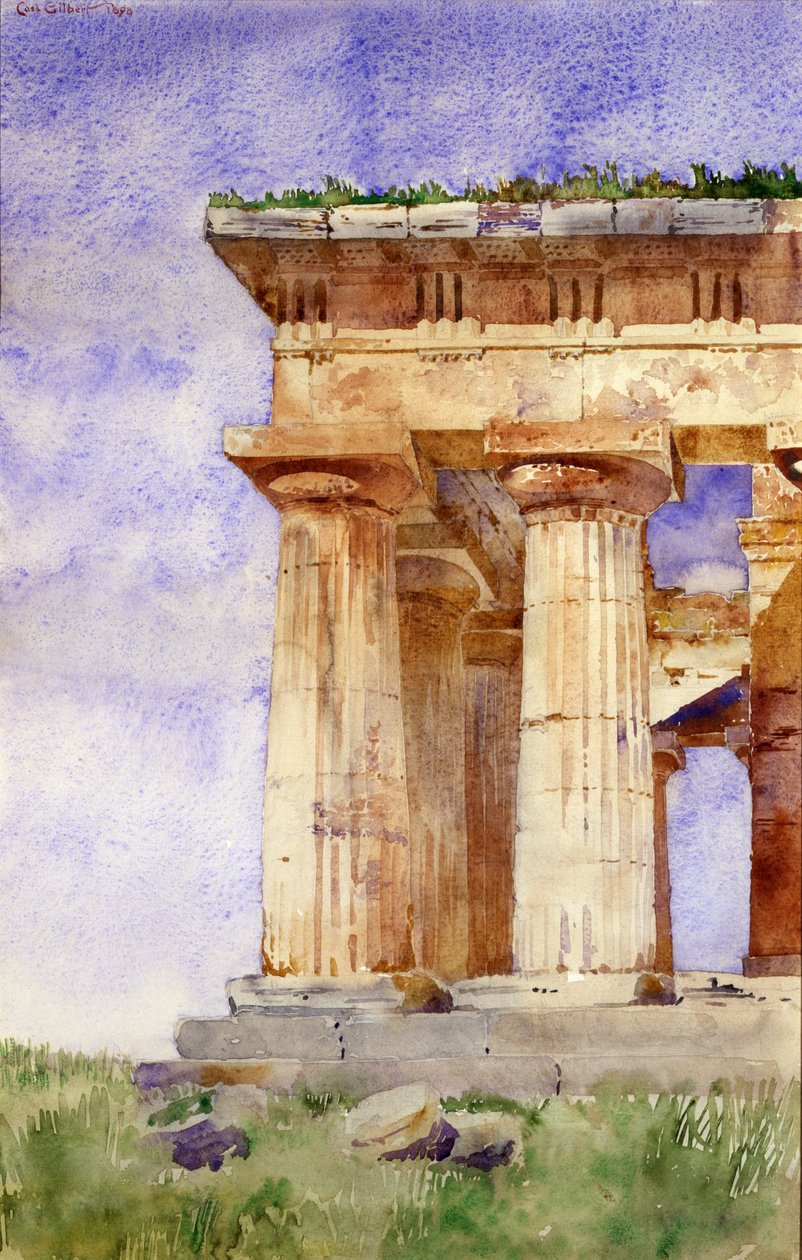 Templo de Neptuno, Paestum de Cass Gilbert